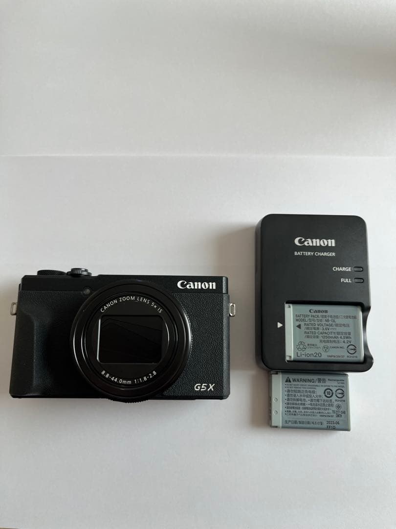 Canon PowerShot G5X Mark II 本体　バッテリー1個追加
