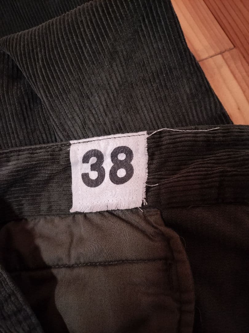 2本セット WAIPER.inc M-52 コーデュロイ テーパード ストレート