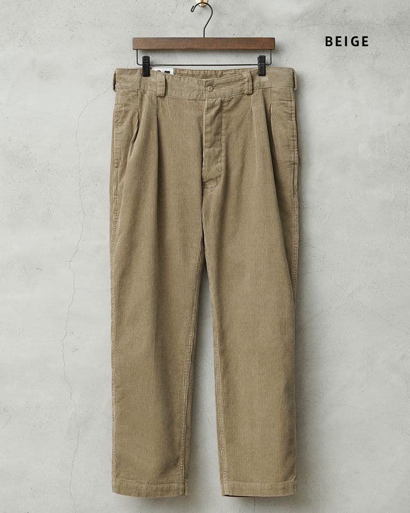 2本セット WAIPER.inc M-52 コーデュロイ テーパード ストレート