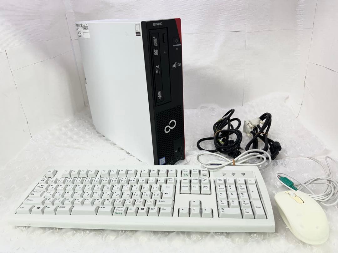 SSD480GB/ 高性能Core i5-7500/16GB/富士通 D587