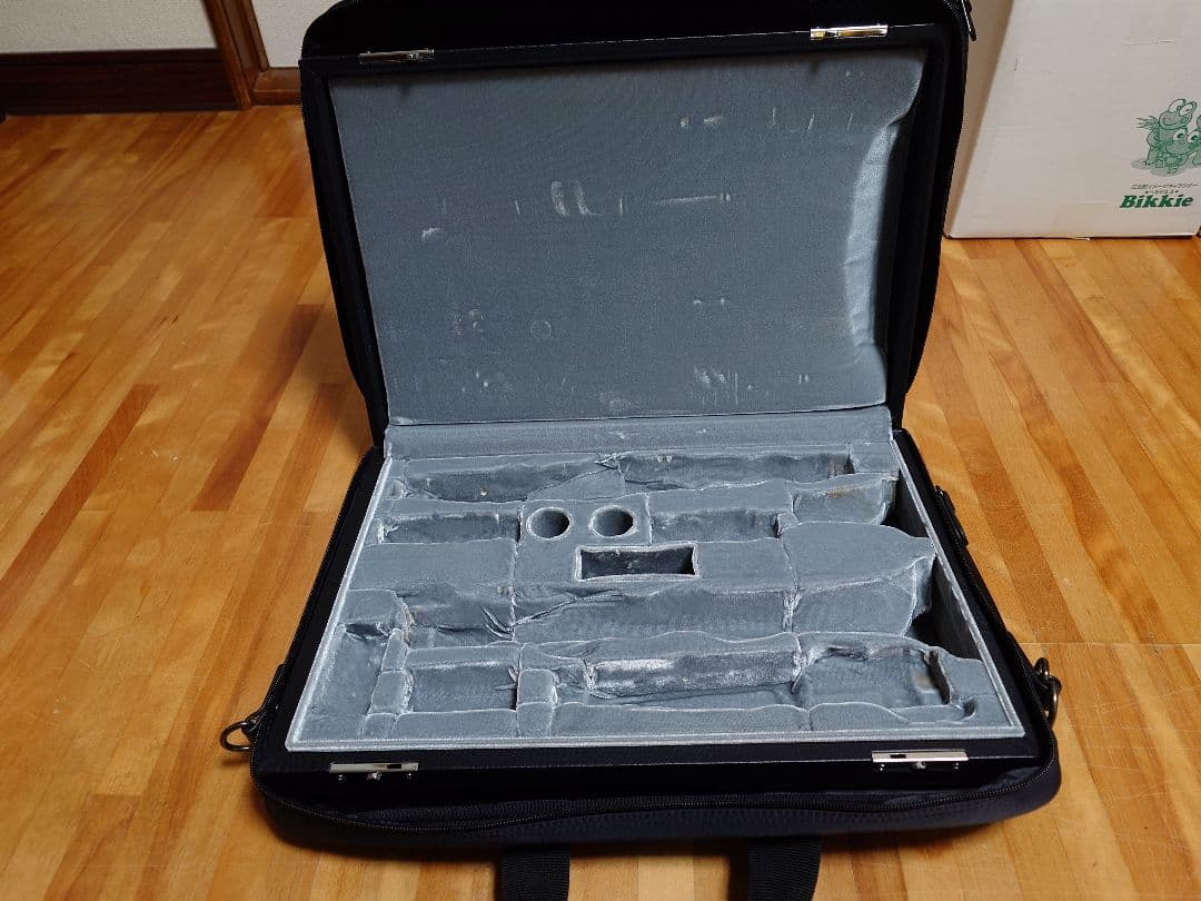 ビュッフェクランポン　旧ロゴ　B♭/E♭クラリネットダブルケースとケースカバー