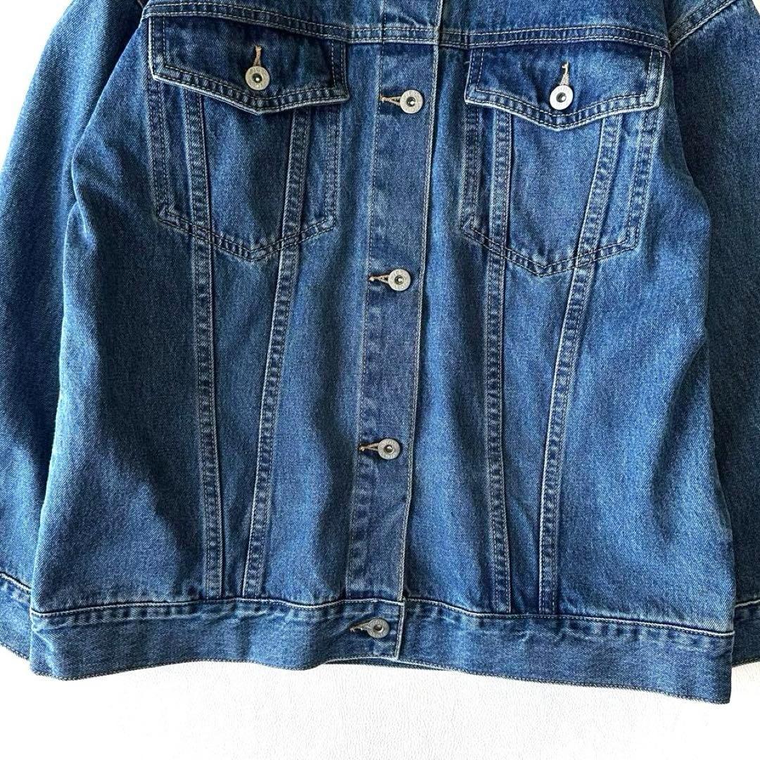 極美品 スローブイエナ ノーカラーGジャン 秋物 デニムジャケット 羽織り