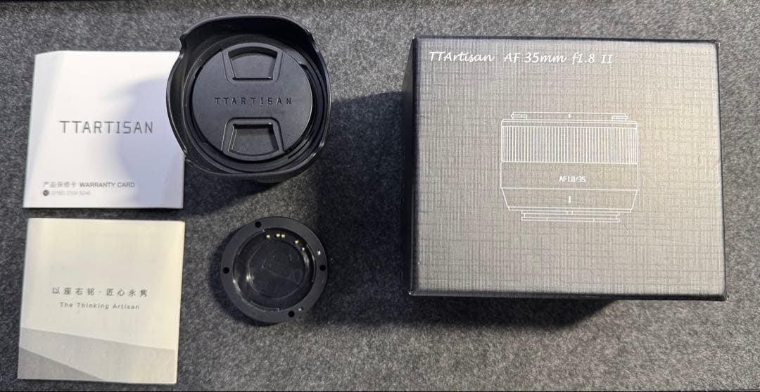 銘匠光学 TTArtisan AF 35mm f/1.8 II Xマウント