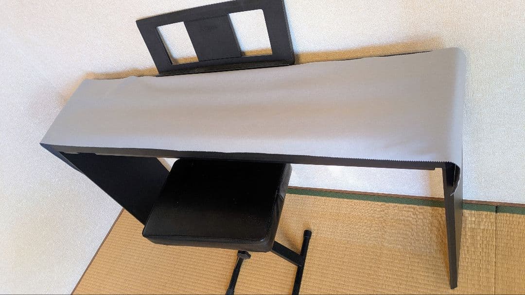 YAMAHA 電子ピアノ P-45B フルセット スタンド・イス・ペダル付完動品