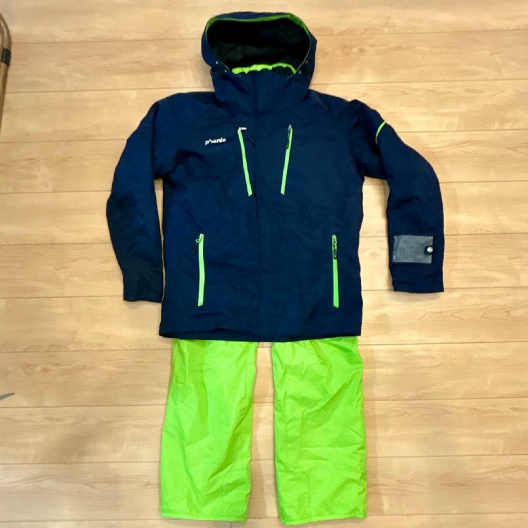 ☆値下げ☆Phenix スキーウェア サイズXLネイビー/グリーン