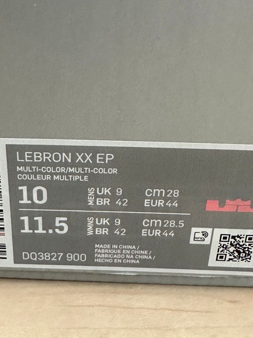 LEBRON XX EP レブロン20