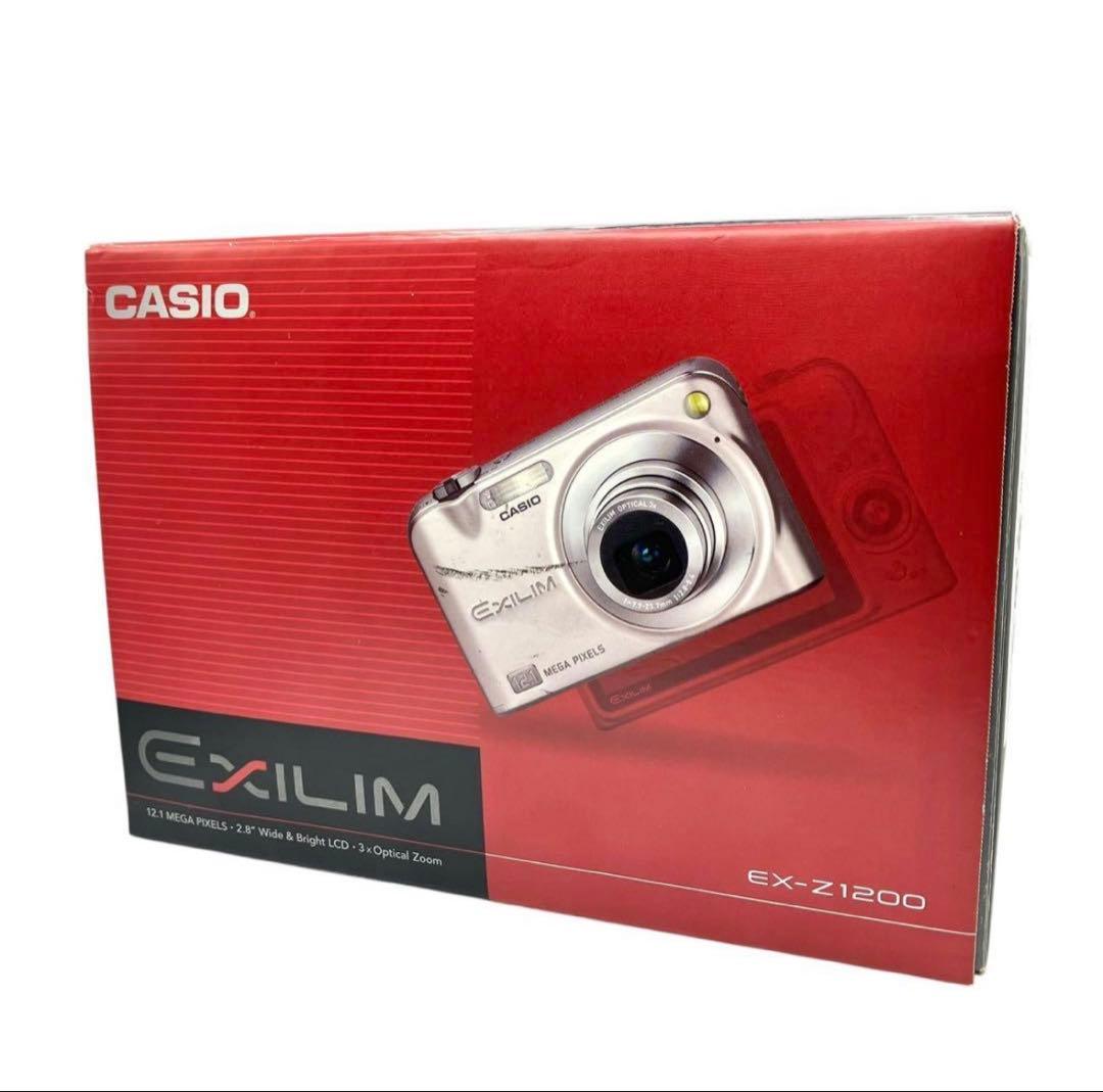 【美品/付属品完備】CASIO EXILIM EX-Z1200 デジカメ 動作品