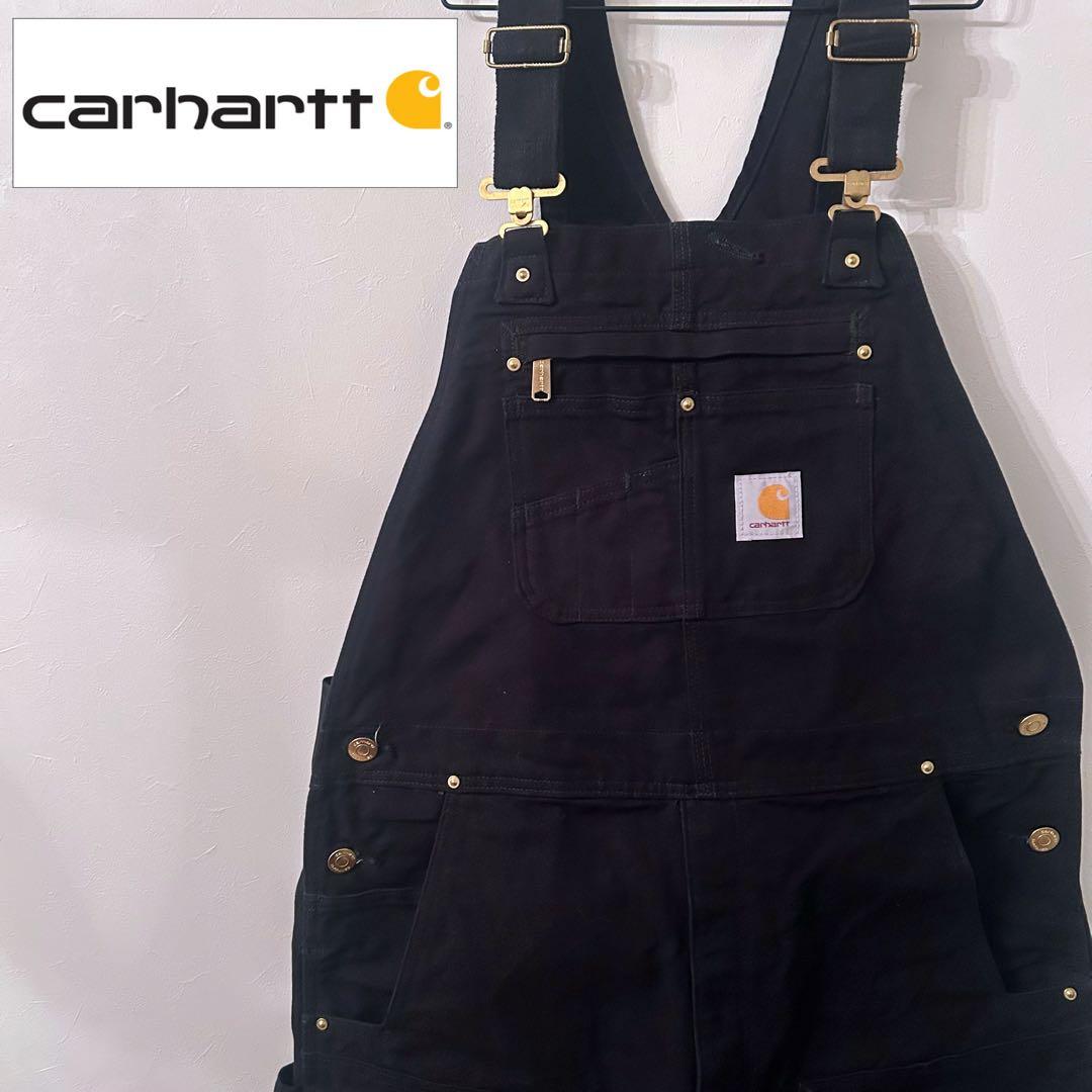 カーハート オーバーオール ダック ダブルニー W36×L30 メキシコ製 美品