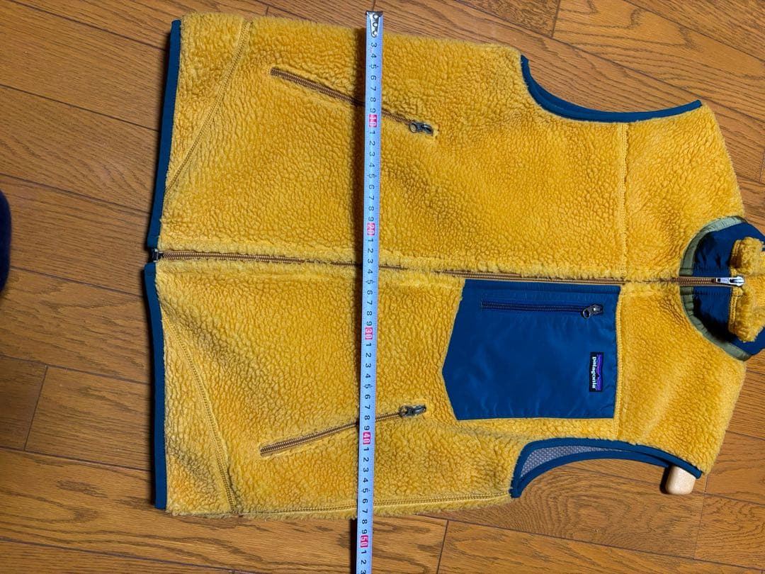 【希少色 ゴールド】パタゴニア レトロXベスト Retro-X メンズSサイズ