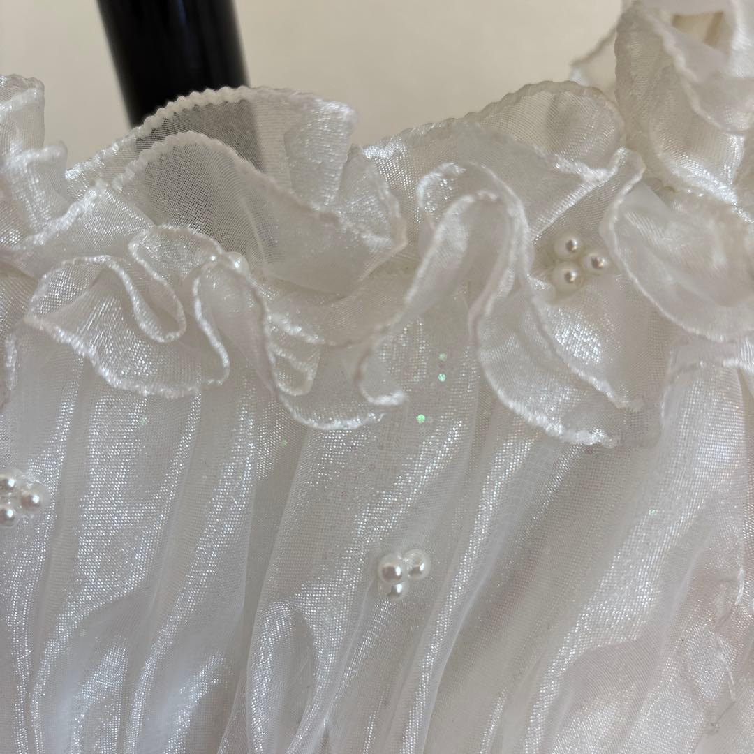 七歳　Ramoセレモニードレス　ホワイト