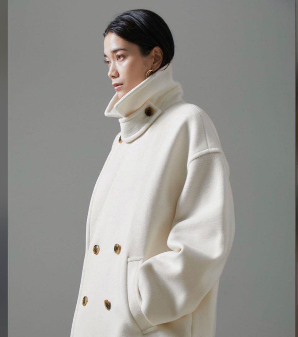 SALON adam et rope' MiliorメルトンPコート