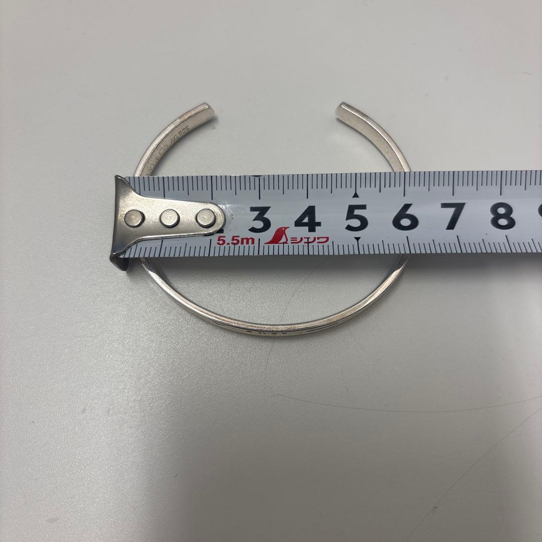 ティファニー ナロー バングル カフ シルバー 925