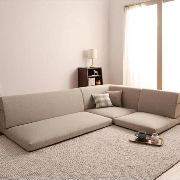 最安値！新品！送料込み！ ローソファー 3人掛け ソファーベット カウチ 16