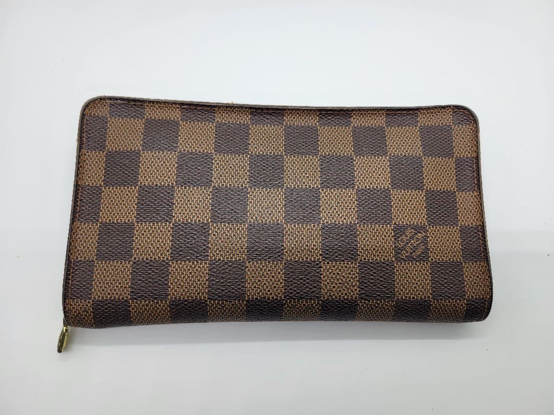 ルイ・ヴィトン 長財布 ダミエ ポルトモネ・ジップ N61728