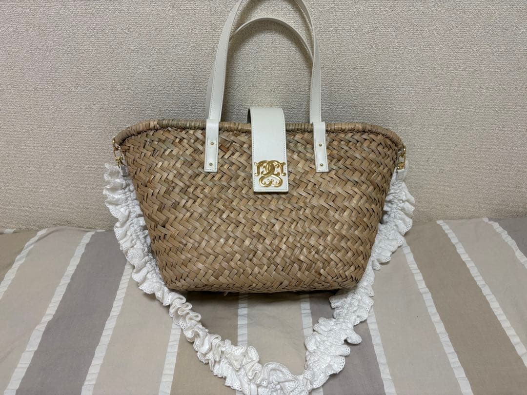 コットンショルダーブレードトートバッグ　SNIDEL