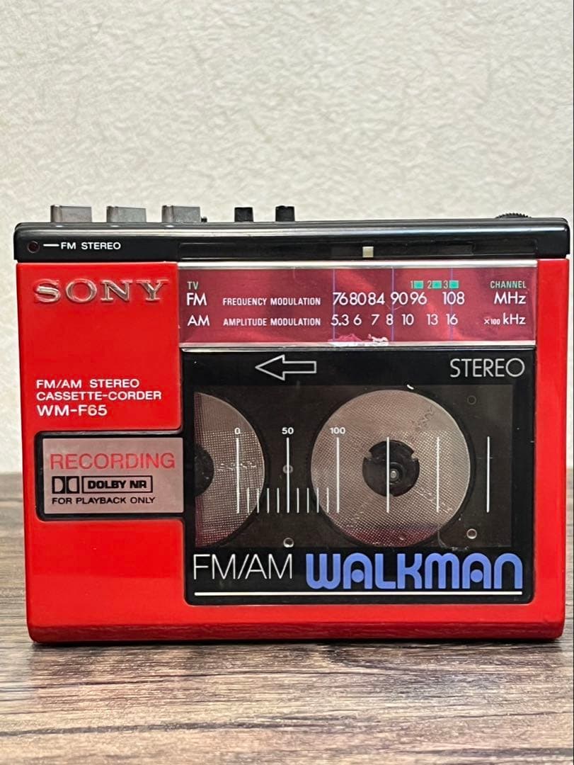 本日限定値下げ★SONY ソニー　WM-F65 ラジカセ　ステレオカセットコーダ