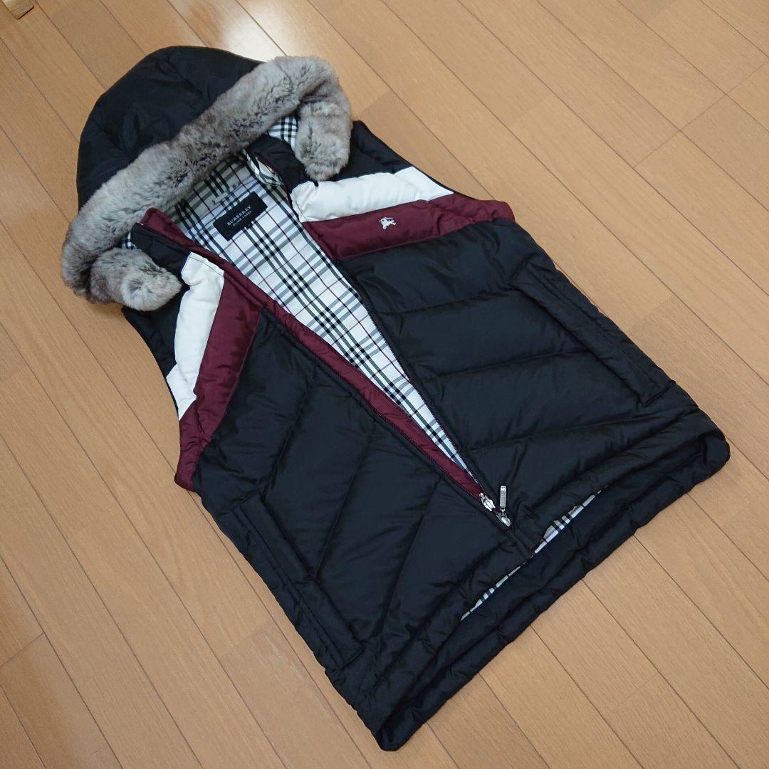 【美品】バーバリーブラックレーベル ダウンベスト