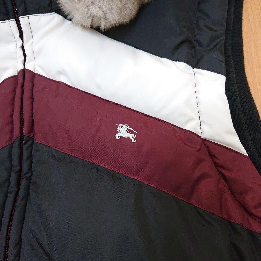 【美品】バーバリーブラックレーベル ダウンベスト