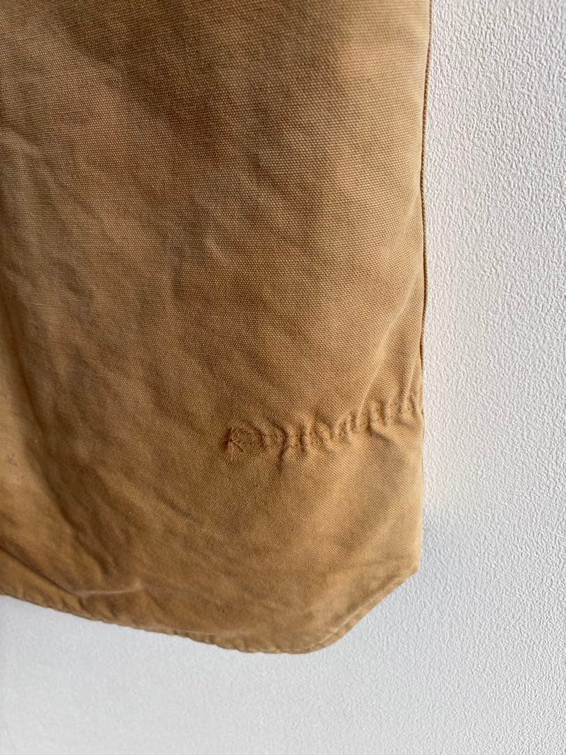 トップス 80s Carhartt Duck Vest L TALL BROWN