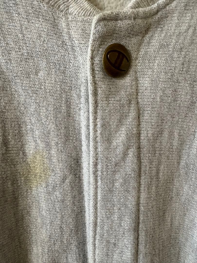 90s USA製 チャンピオン リバースウィーブ カーディガン 目付き　xxl