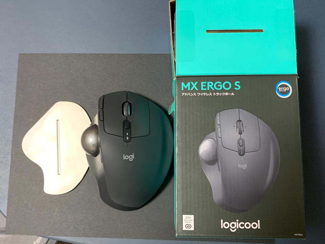 Logitech MX ERGO Sトラックボールマウス 本体