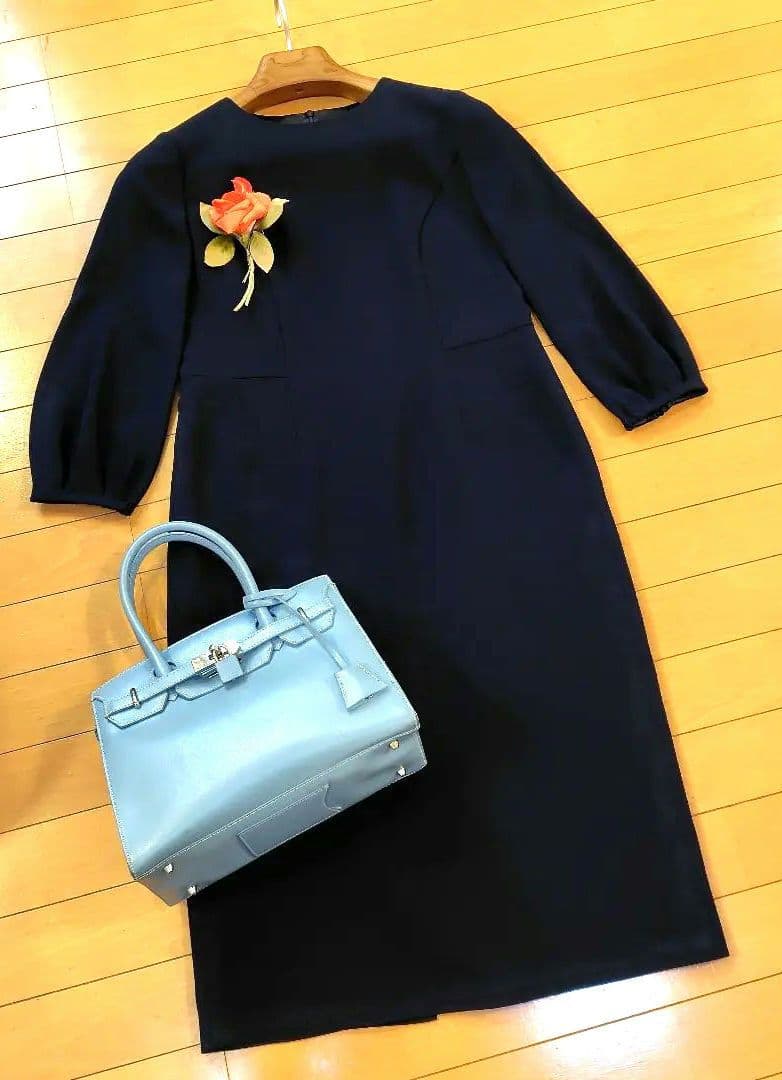 メ*6様 レリアン 近年モデル 濃紺ネイビー ワンピース9M