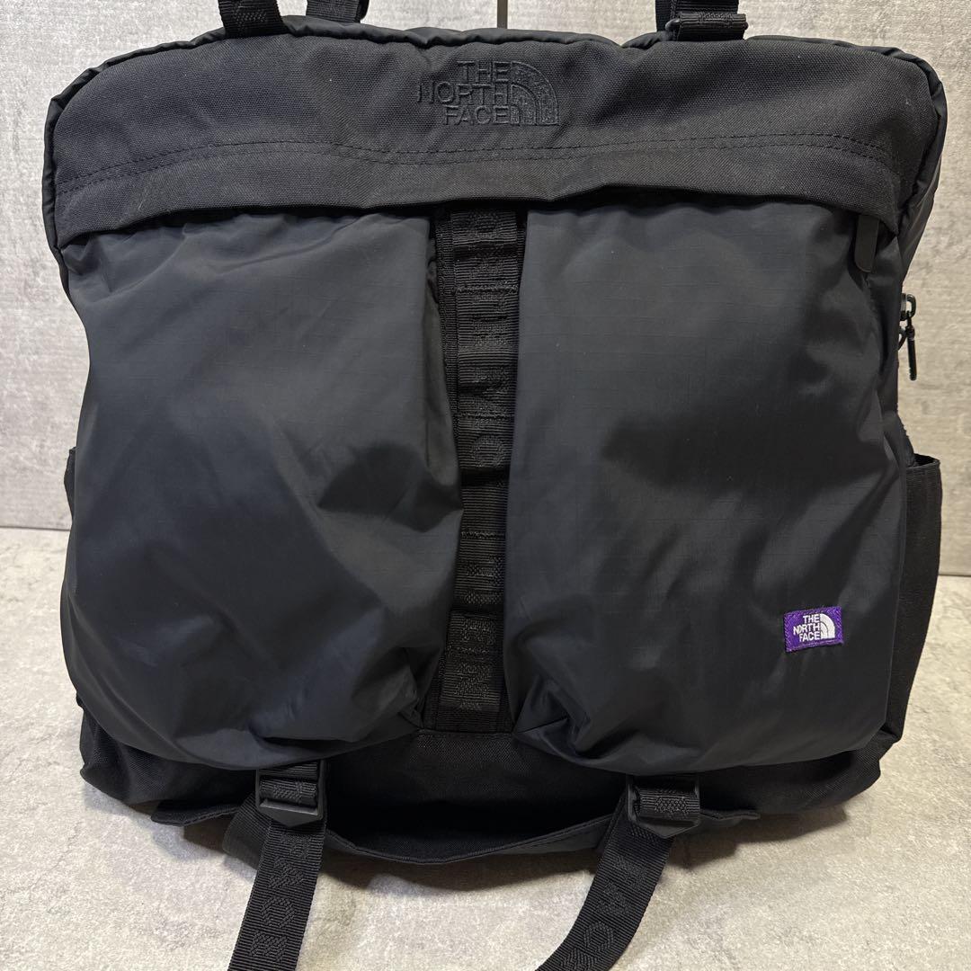 【極美品 】ノースフェイス パープルレーベル 3WAYバッグ 黒 ビジネス