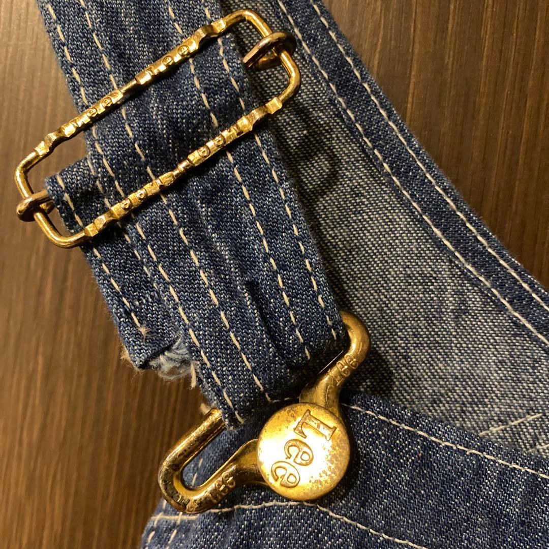 ひとみさま専用　ビンテージ Lee 白タグ オーバーオール　米国製