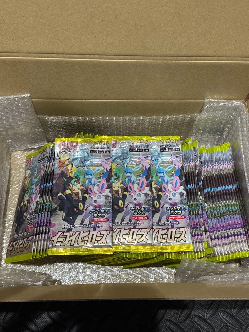 イーブイヒーローズ　サーチ済み 78パック　ポケモンカード