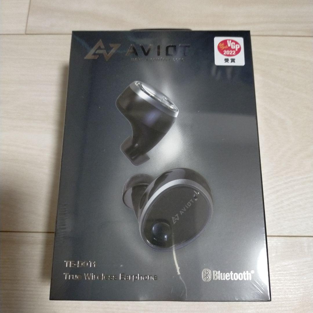 新品★AVIOT ワイヤレスイヤホン TE-D01t ブラック
