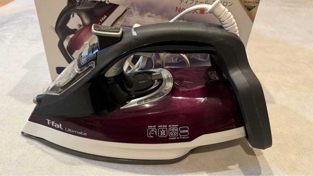 T-fal Ultimate スチームアイロン 1000W