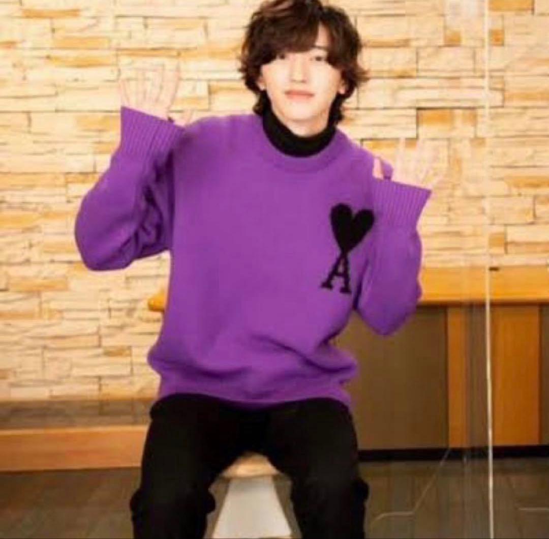 （最終値下げ）AMI DE COEUR クルーネックセーター　Ami Paris