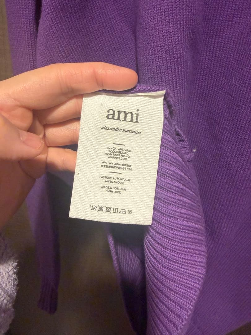 （最終値下げ）AMI DE COEUR クルーネックセーター　Ami Paris