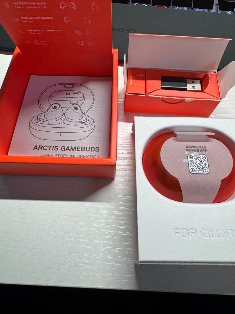 【極美品】SteelSeries Arctis GameBuds