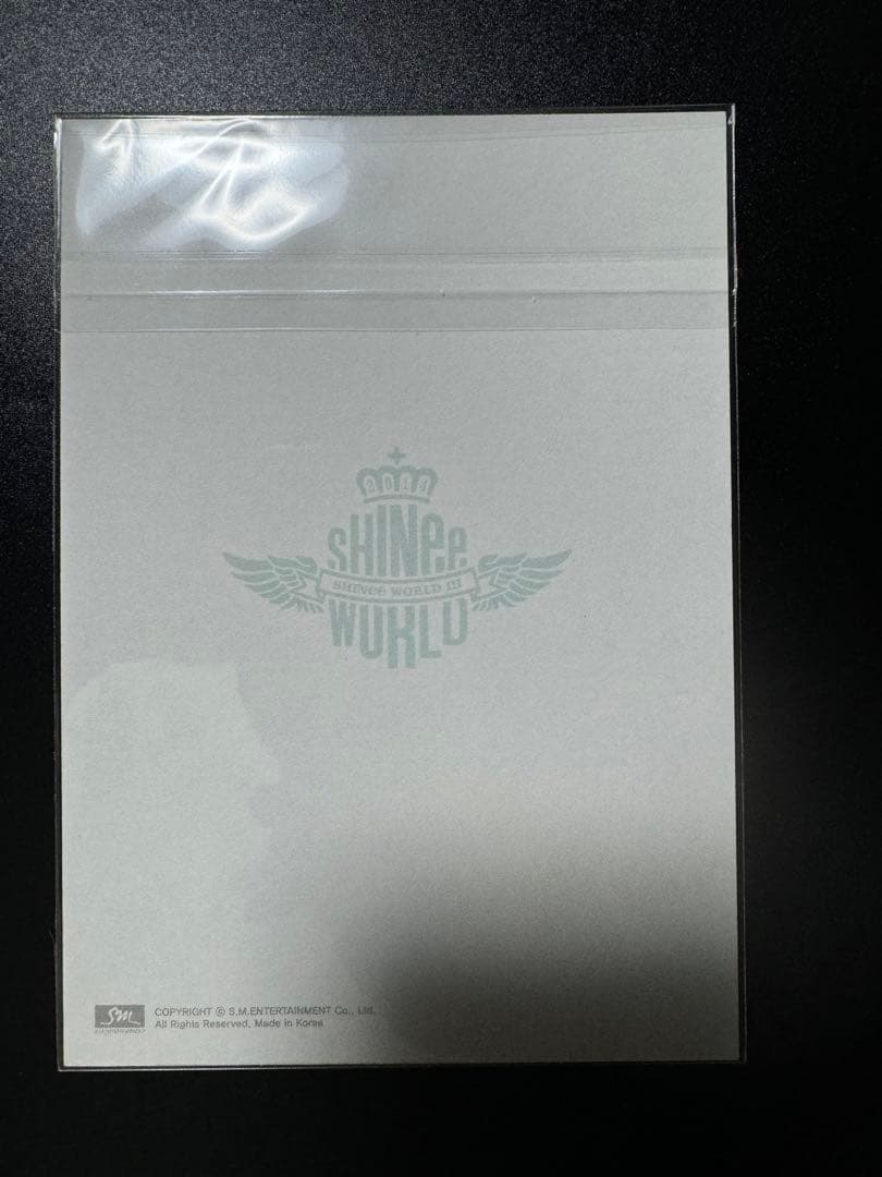 SHINee ジョンヒョン 直筆サイン ポストカード 2