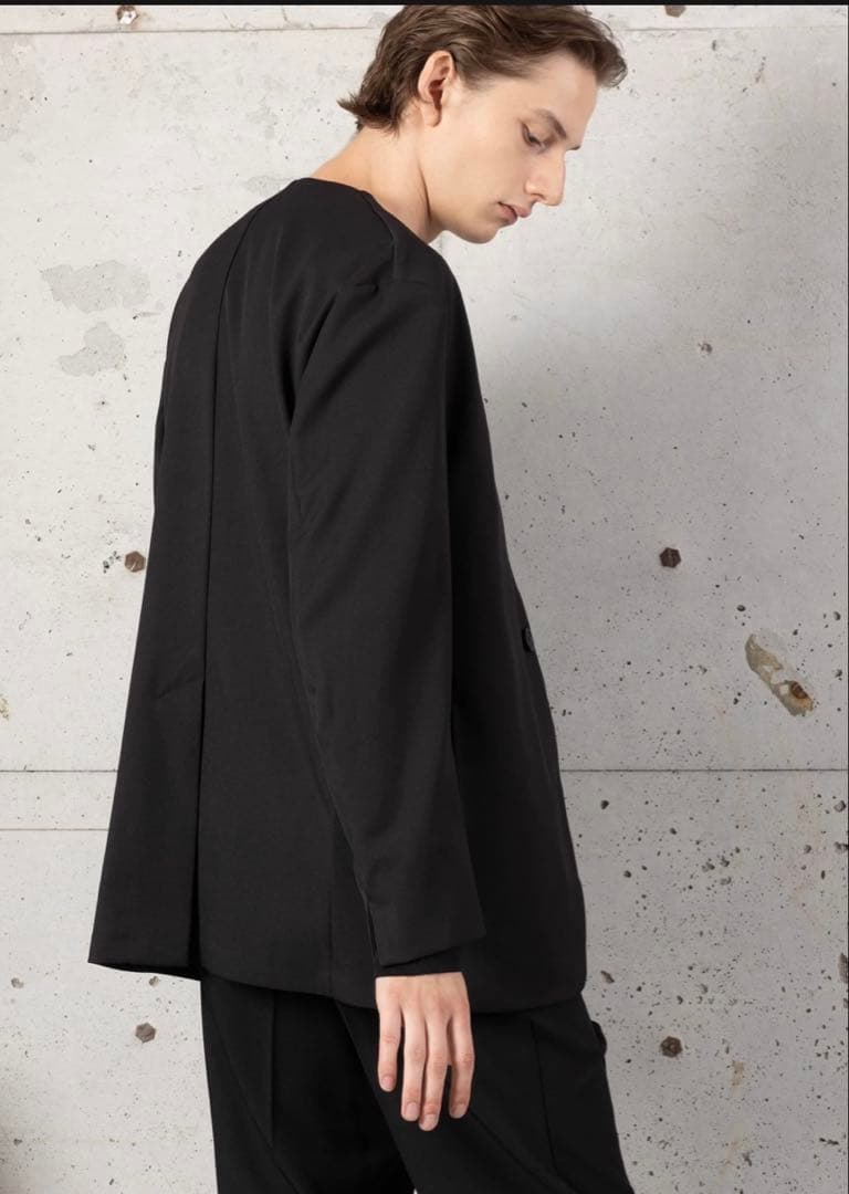 MBスタンダード　ノーカラージャケット ブラック　Mサイズ