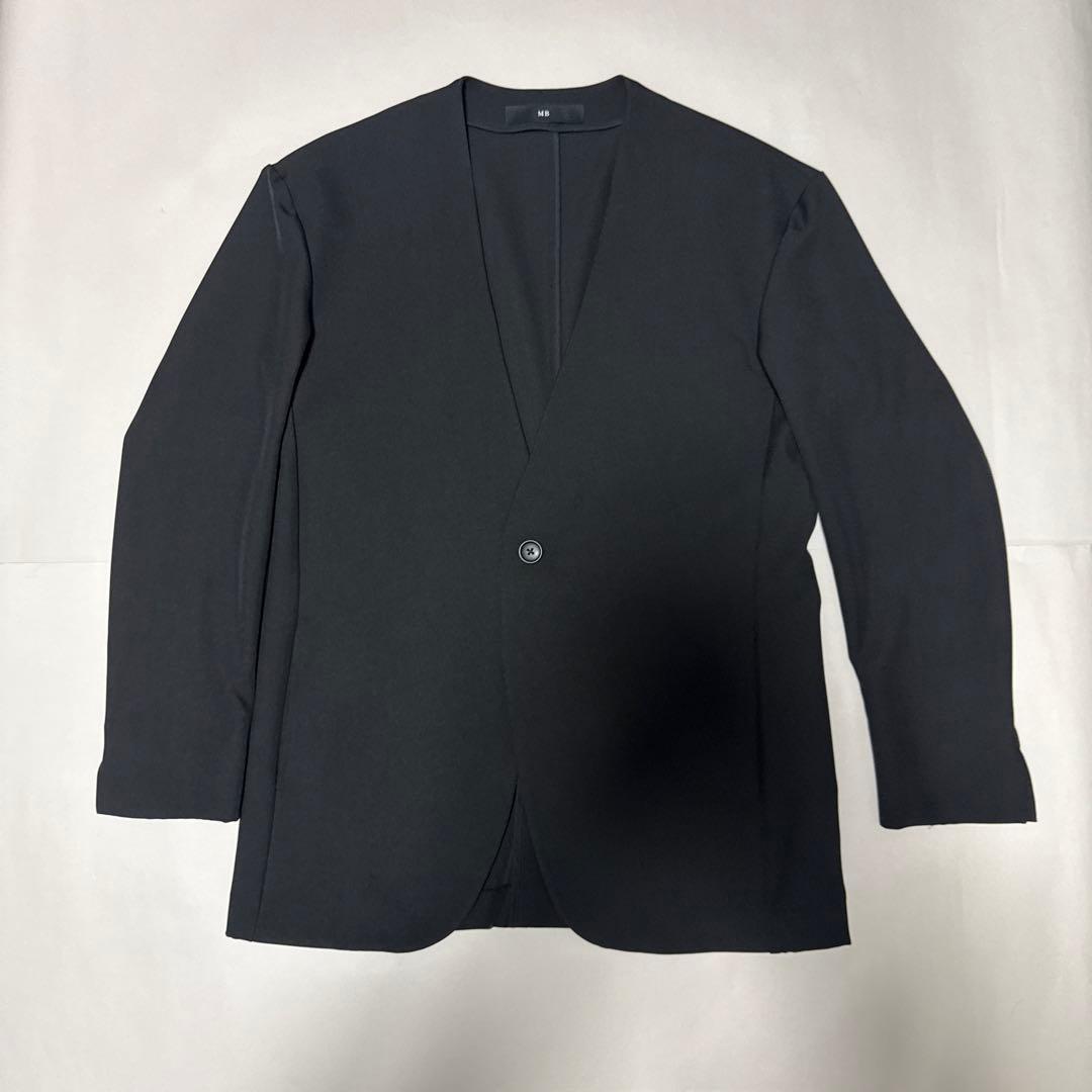 MBスタンダード　ノーカラージャケット ブラック　Mサイズ