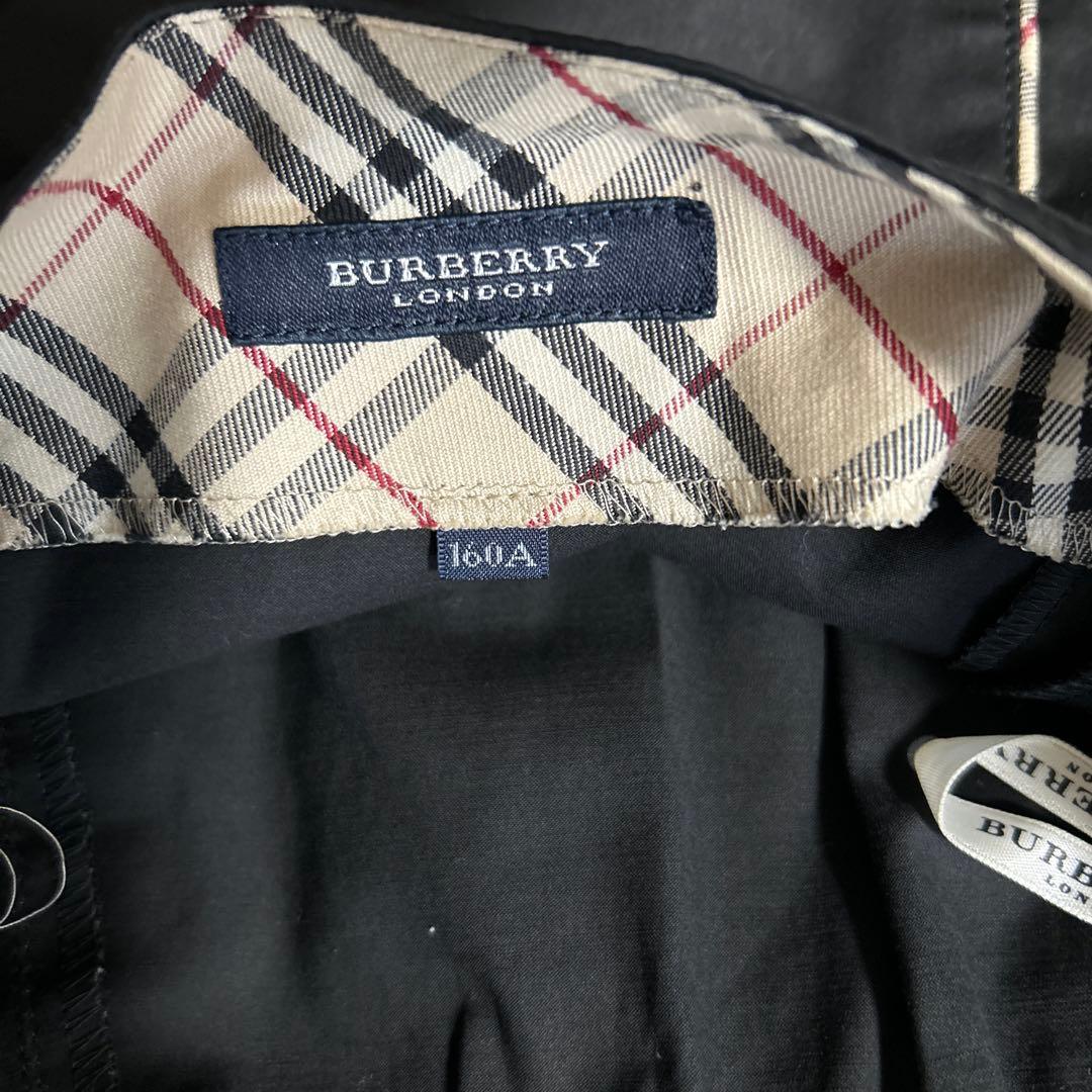 BURBERRY ブラック スーツ　私学入試、面接、入学式