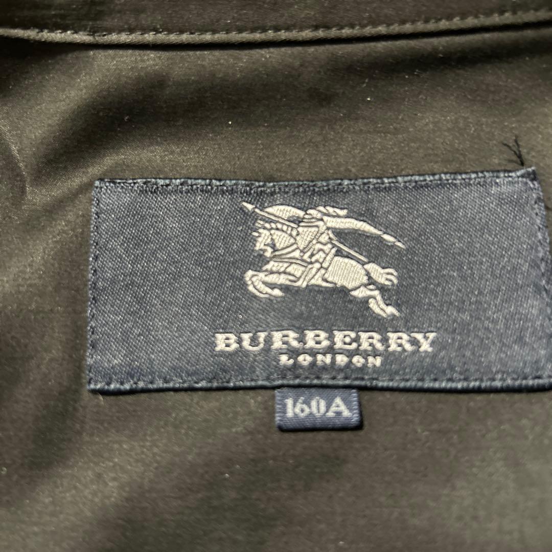 BURBERRY ブラック スーツ　私学入試、面接、入学式