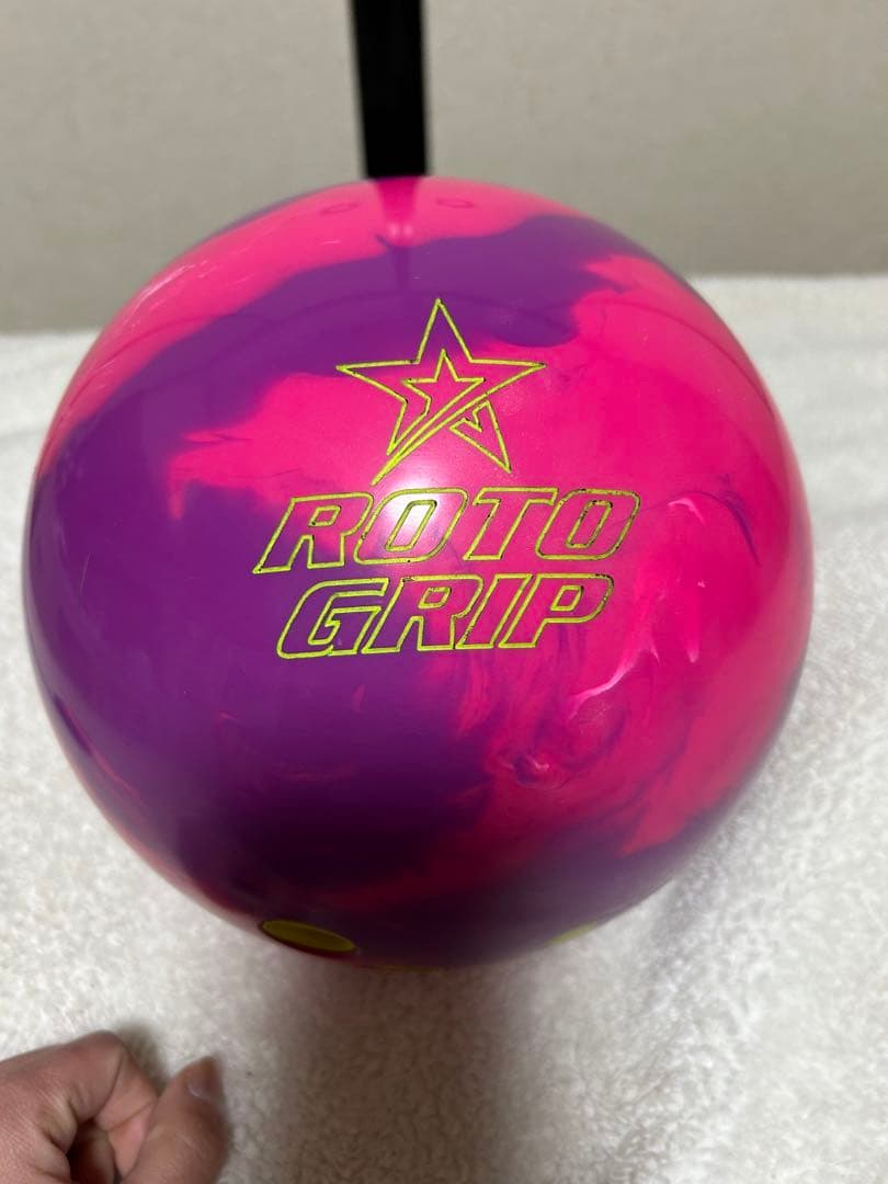 OPTIMUM IDOL ボウリングボール ピンク・紫