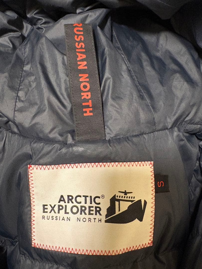 ARCTIC EXPLORER RUSSIAN NORTH ダウンジャケット S