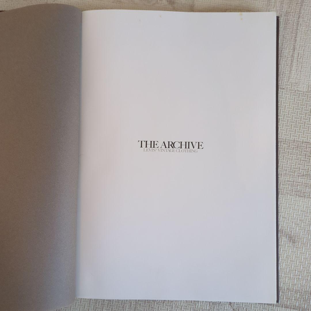 芸術写真 THE ARCHIVE LEVI'S VINTAGE CLOTHING