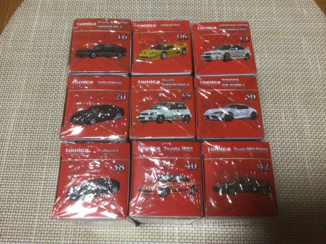 北*崇様 トミカプレミアム発売記念仕様　9台セット