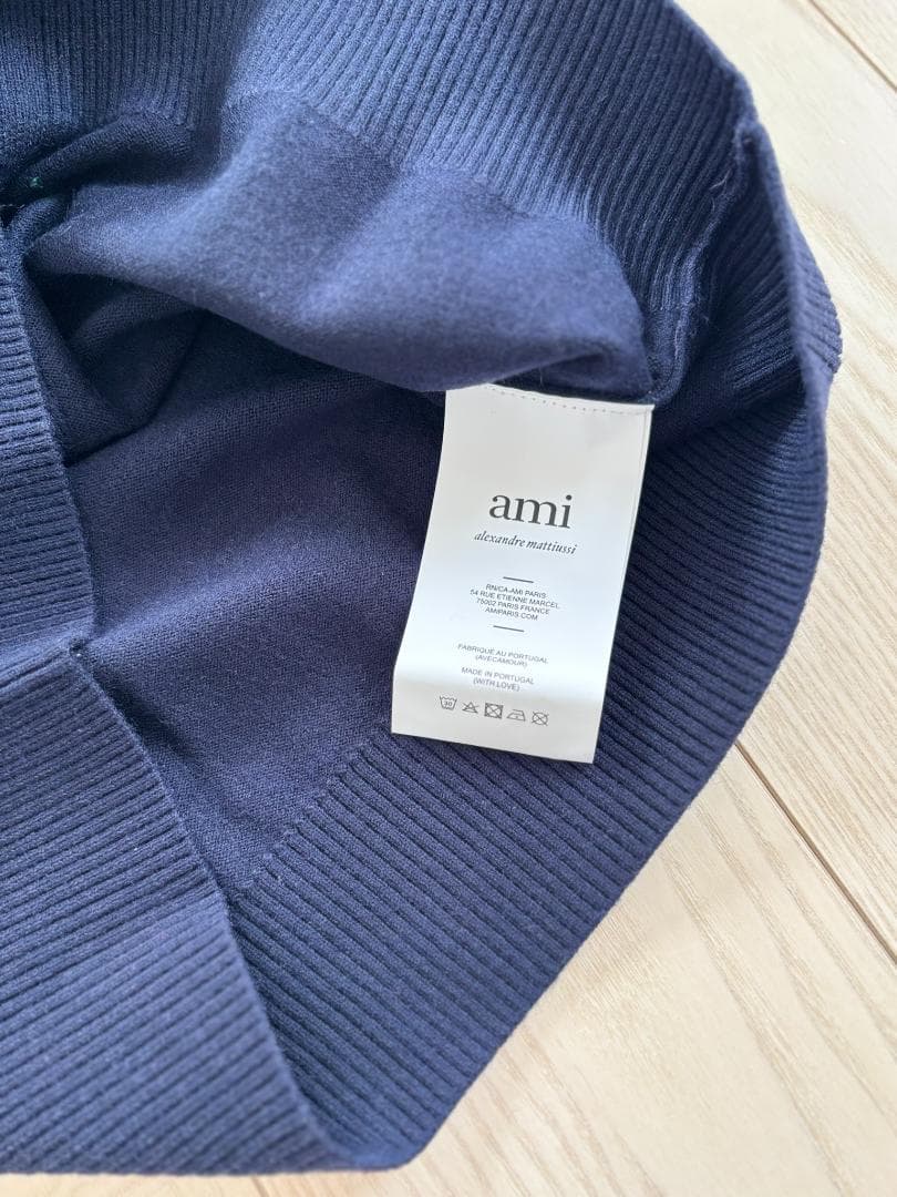 【新品】AMI PARIS アミパリス カーディガン 黒 Sサイズ