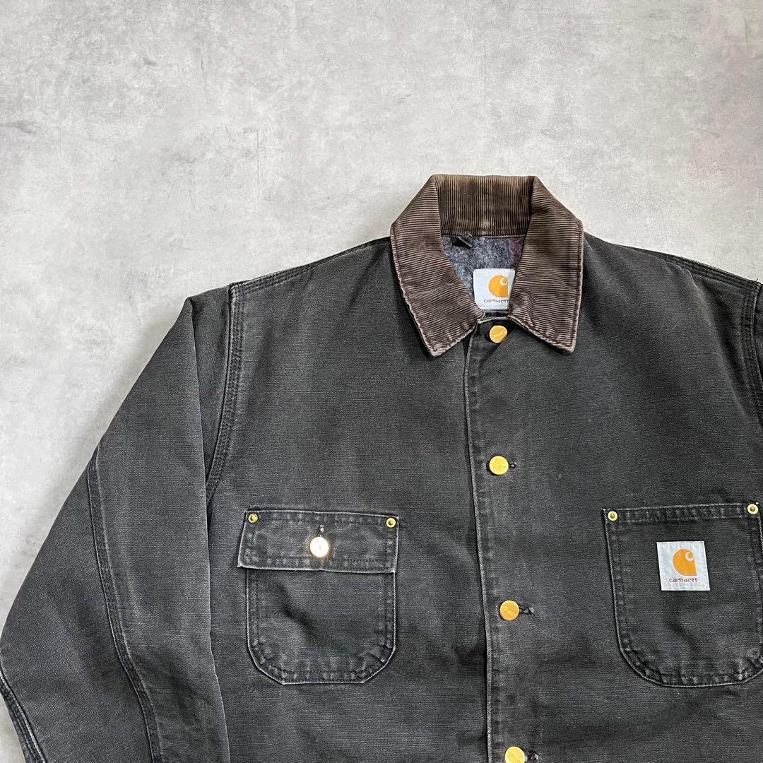 スペシャル 90's Carhartt ミシガンチョアコート ブラック USA製