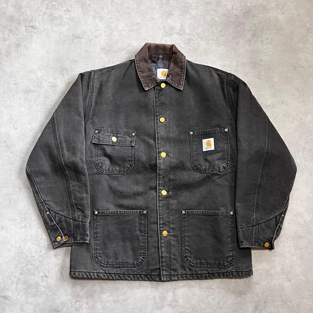 スペシャル 90's Carhartt ミシガンチョアコート ブラック USA製