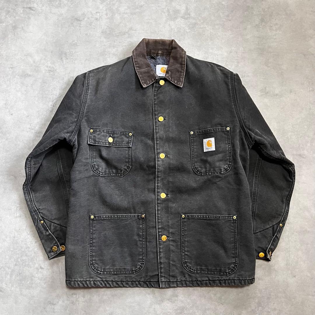 スペシャル 90's Carhartt ミシガンチョアコート ブラック USA製