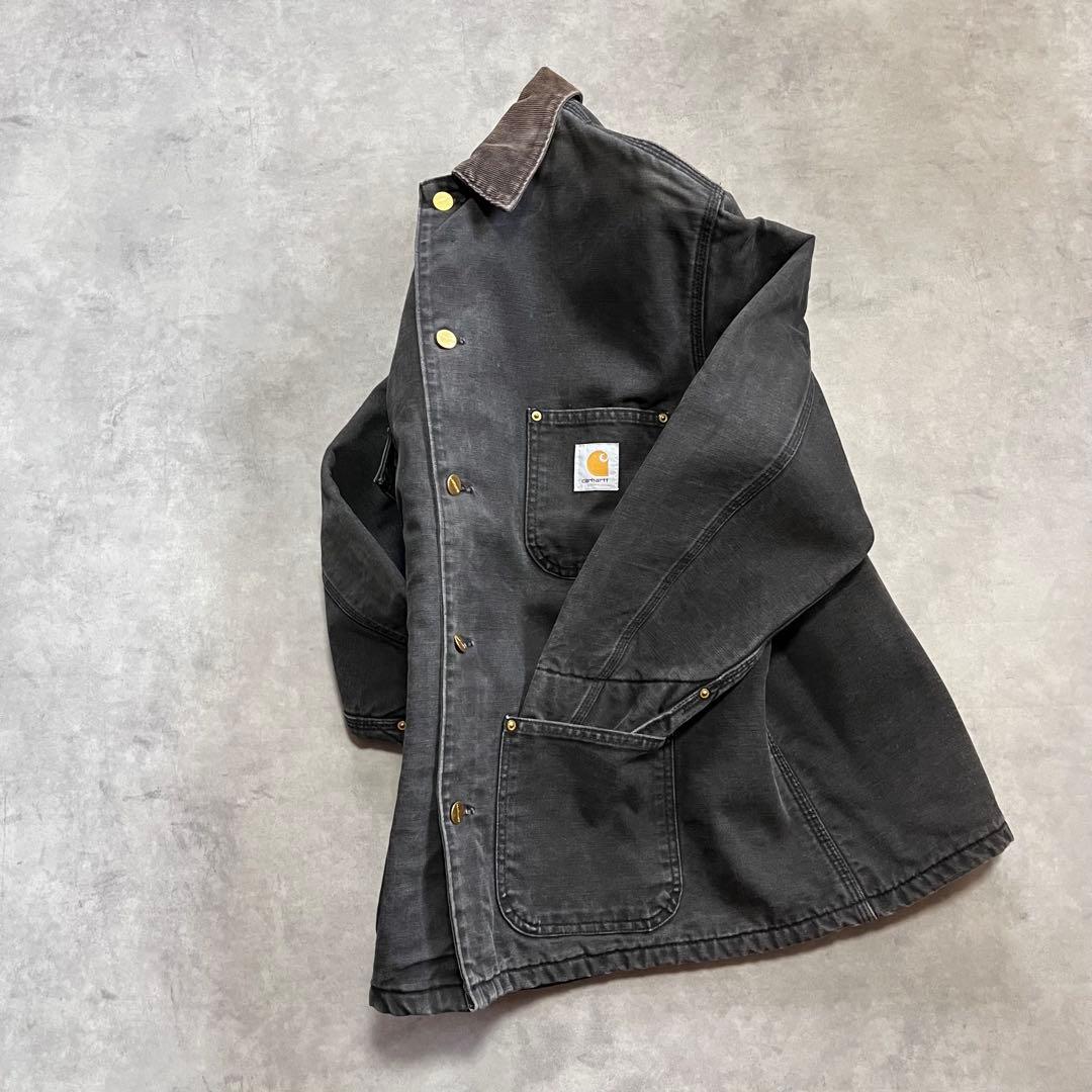 スペシャル 90's Carhartt ミシガンチョアコート ブラック USA製