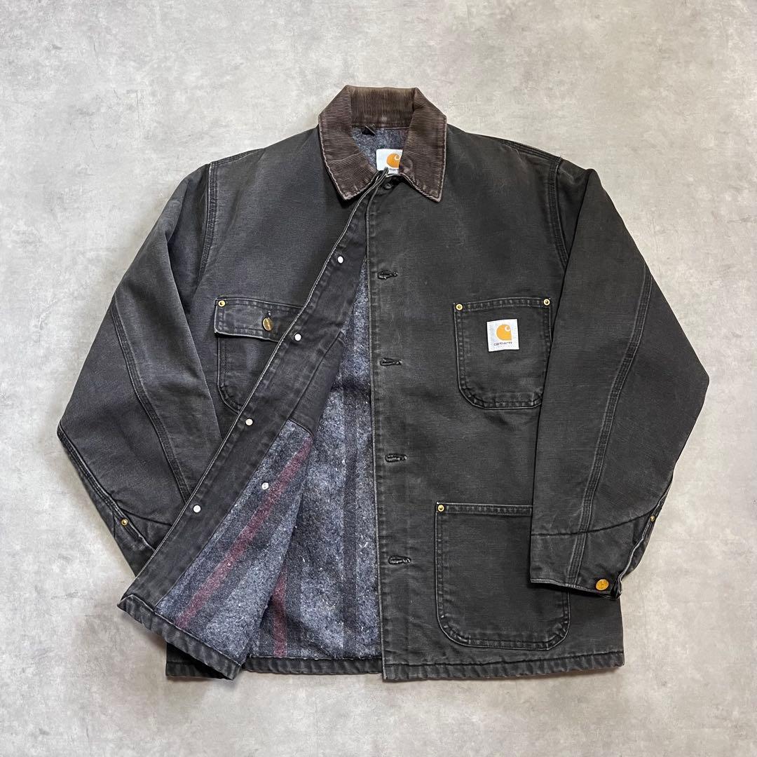 スペシャル 90's Carhartt ミシガンチョアコート ブラック USA製
