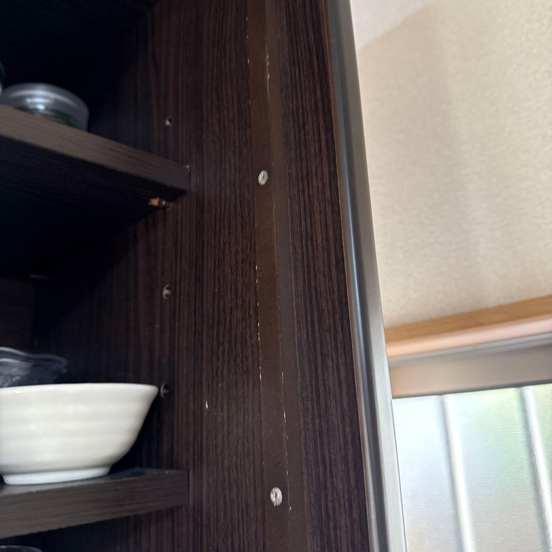 キッチンボード ニトリ アルミナ 140 カップボード　発送3/1以降